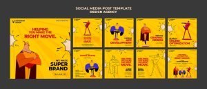 Venkata Krishna Vamsi Nistala Social Media Post Template Design Agency